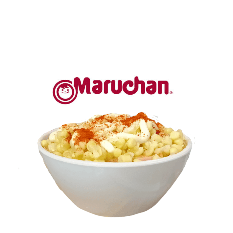 Maruchan con esquite